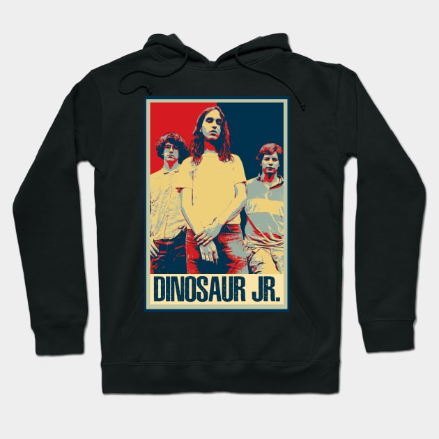 Green Mind, Bold Style Dinosaurs Jr. Band-Inspired Apparel Rocks the Vintage Groove Hoodie by woman fllower